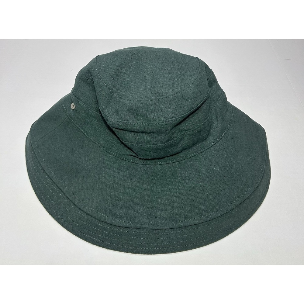 Solbari Women's Adjustable UPF 50+ Ultra Wide Brim Hat Sun Green/Beige Large/XL